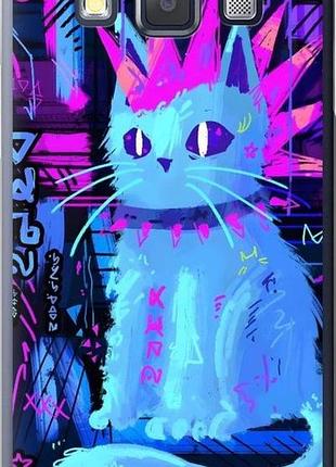 Чехол на samsung galaxy a3 a300h кот панк самсунг а3 а300х