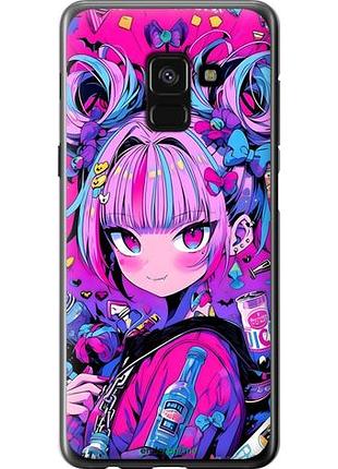 Чехол на samsung galaxy a8 2018 a530f аниме милаха самсунг а8 2018 а530ф