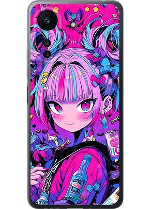 Чехол на xiaomi poco c65 аниме милаха сяоми поко с65