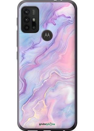 Чохол на motorola moto g30 ніжний мармур