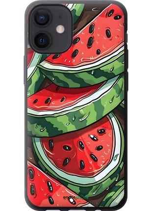Чехол на iphone 12 mini арбуз айфон 12 мини