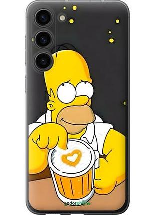 Чехол на samsung galaxy s23 plus гомер пиво самсунг с23 плюс
