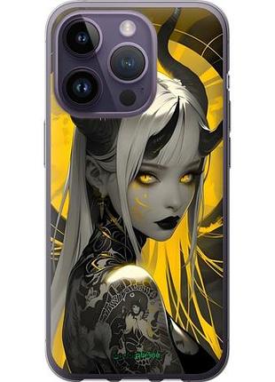 Чехол на iphone 14 pro аниме демон 2 айфон 14 про2