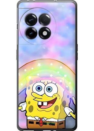 Чехол на oneplus 11r спанч боб, sponge bob 1+ 11р