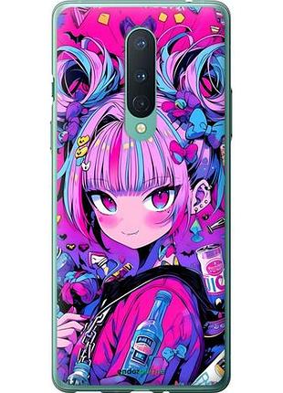 Чехол на oneplus 8 аниме милаха