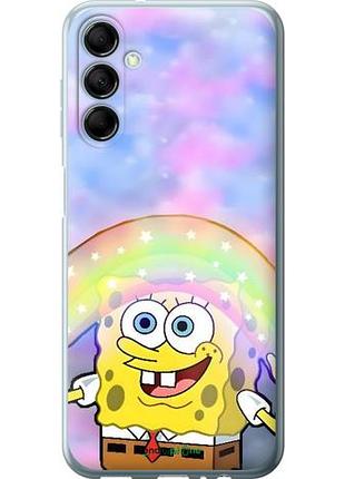Чехол на samsung galaxy m14 m146b спанч боб, sponge bob самсунг м14 м146б