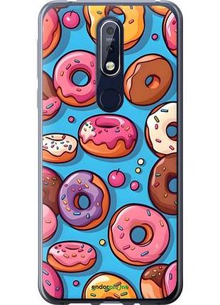 Чохол на nokia 7.1 пончики