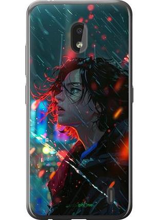 Чехол на nokia 2.2 ночные огни "6096u-1706-10746"