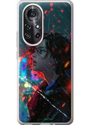 Чехол на huawei nova 8 pro ночные огни "6096u-2246-10746"