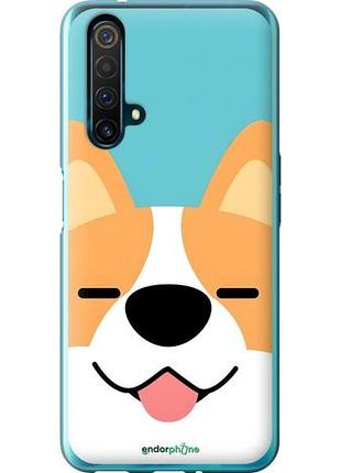 Чехол на realme x50 корги