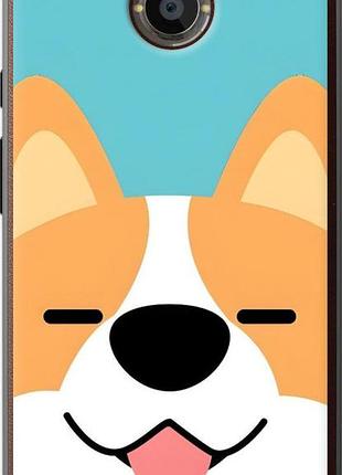 Чехол на motorola moto x2 забавный корги моторола мото х2