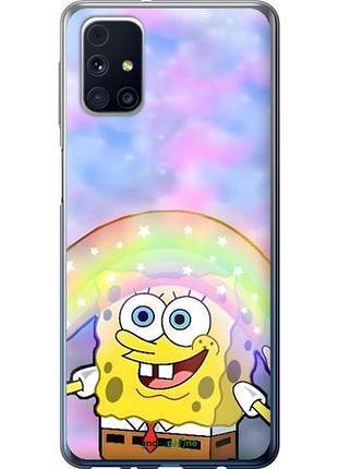 Чехол на samsung galaxy m31s m317f спанч боб