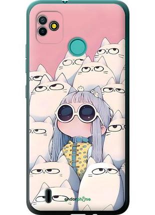 Чохол на tecno pop 5 bd2p малюк з котами