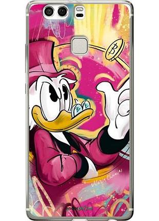 Чехол на huawei p9 plus скрудж макдак хуавей п9 плюс