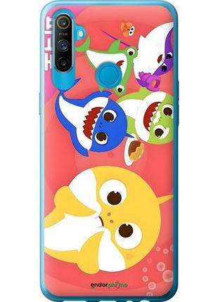 Чехол на realme c3 бейби шаркс