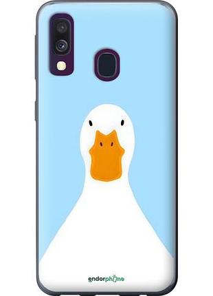 Чехол на samsung galaxy a40 2019 a405f гусь самсунг а40 2019 а405ф