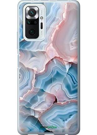 Чехол на xiaomi redmi note 10 pro мрамор