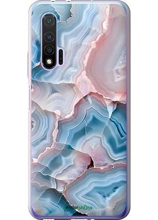 Чехол на huawei nova 6 мрамор