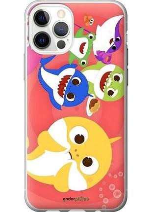 Чехол на iphone 12 pro бейби шаркс айфон 12 про