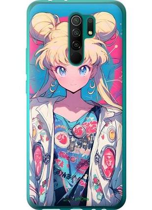 Чехол на xiaomi redmi 9 сейлор мун 2 сяоми редми 9