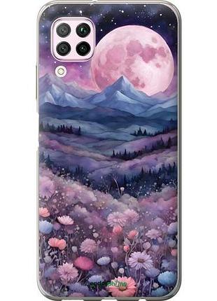 Чехол на huawei nova 6se ночь луна арт хуавей нова 6се