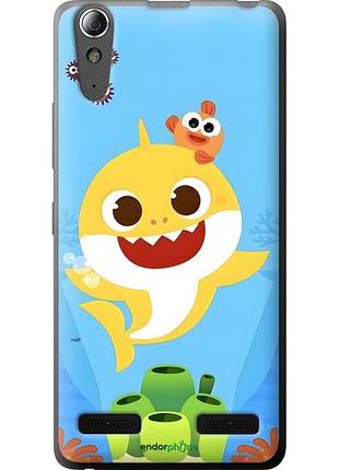 Чехол на lenovo a6000 бейби шарк леново а6000
