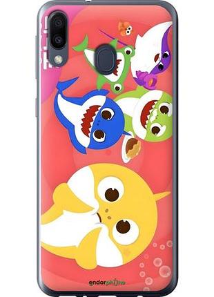 Чехол на samsung galaxy m20 бейби шаркс самсунг м20