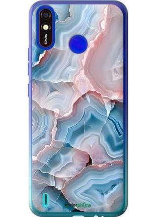 Чехол на tecno spark 4 lite мрамор