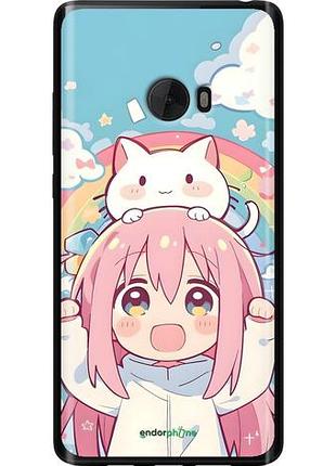 Чехол на xiaomi mi note 2 девочка аниме радуга сяоми ми ноут 2