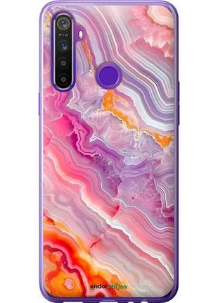 Чехол на realme 5 мрамор 2 риалми 52