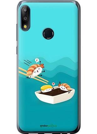 Чехол на asus zenfone max pro m2 zb631kl суши асус зенфон макс про м2 зетб631кл