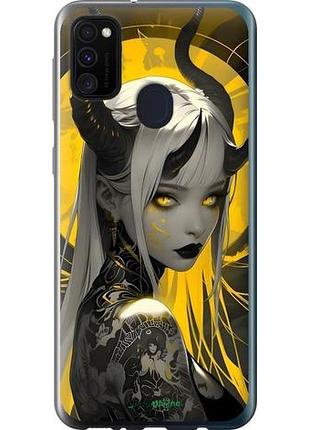 Чехол на samsung galaxy m21 m215f аниме демон 2 самсунг м21 м215ф2