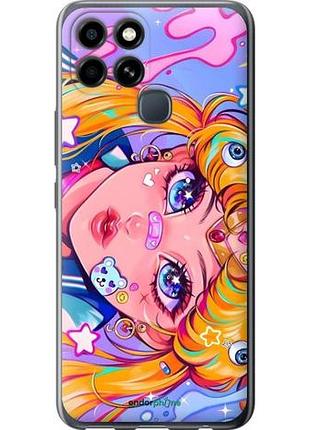 Чехол на infinix smart 6 сейлор мун 4 инфикс смарт 6