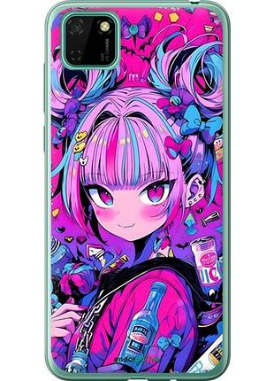Чехол на huawei y5p аниме милаха