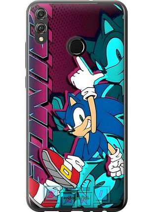 Чехол на huawei honor 8x соник