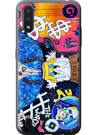 Чехол на samsung galaxy a01 a015f скрудж макдак 2 самсунг а01 а015ф2