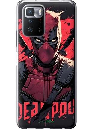 Чехол на xiaomi poco x3 gt дэдпул, deadpool сяоми поко х3 гт