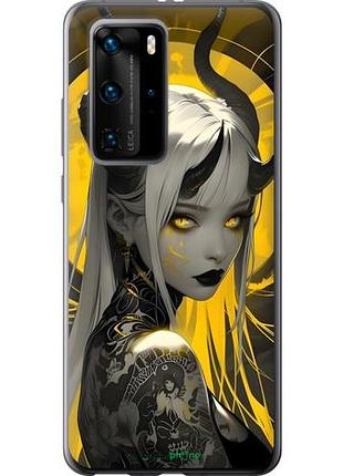 Чехол на huawei p40 pro аниме демон 2