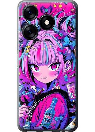 Чохол на tecno spark 10c аніме мила