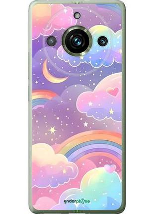 Чохол на realme 11 pro хмари та веселка