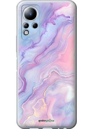 Чехол на infinix note 12 нежный мрамор инфикс ноут 12
