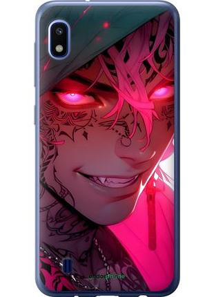 Чехол на samsung galaxy a10 2019 a105f аниме демон 3 самсунг а10 2019 а105ф3
