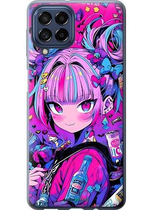 Чехол на samsung galaxy m53 m536b аниме милаха самсунг м53 м536б