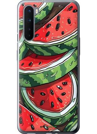 Чехол на oneplus nord арбуз 1+ норд