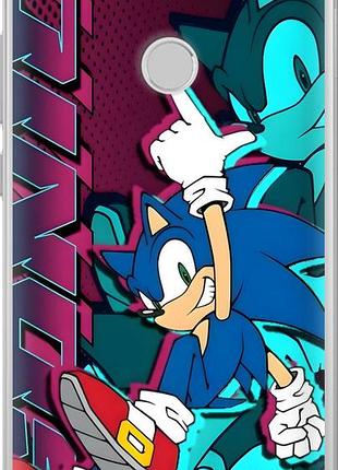 Чехол на xiaomi redmi note 5a prime соник sonic сяоми редми ноут 5а прайм