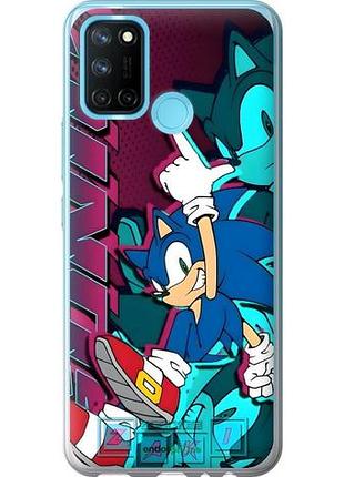 Чехол на realme c17 соник sonic риалми с17
