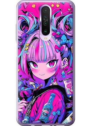 Чехол на xiaomi redmi k30 аниме милаха сяоми редми к30