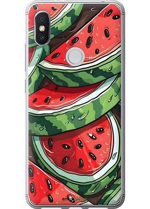Чехол на xiaomi redmi s2 арбуз сяоми редми с2