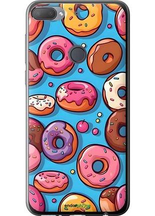 Чехол на htc desire 12 plus пончики хтс дизайр 12 плюс