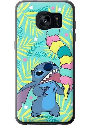 Чехол на samsung galaxy s7 edge g935f стич